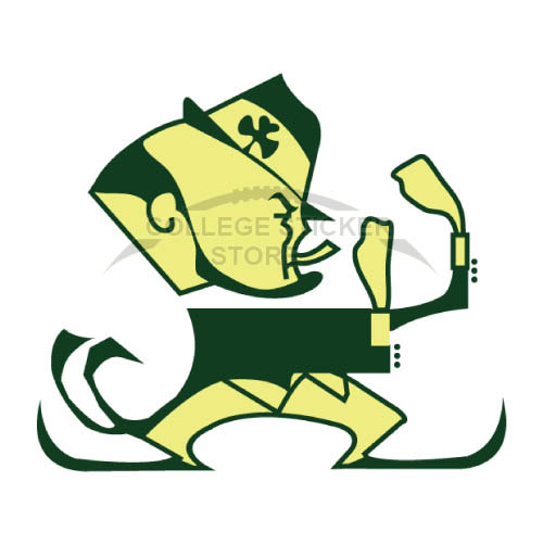 Personal Notre Dame Fighting Irish Iron-on Transfers (Wall Stickers)NO.5729